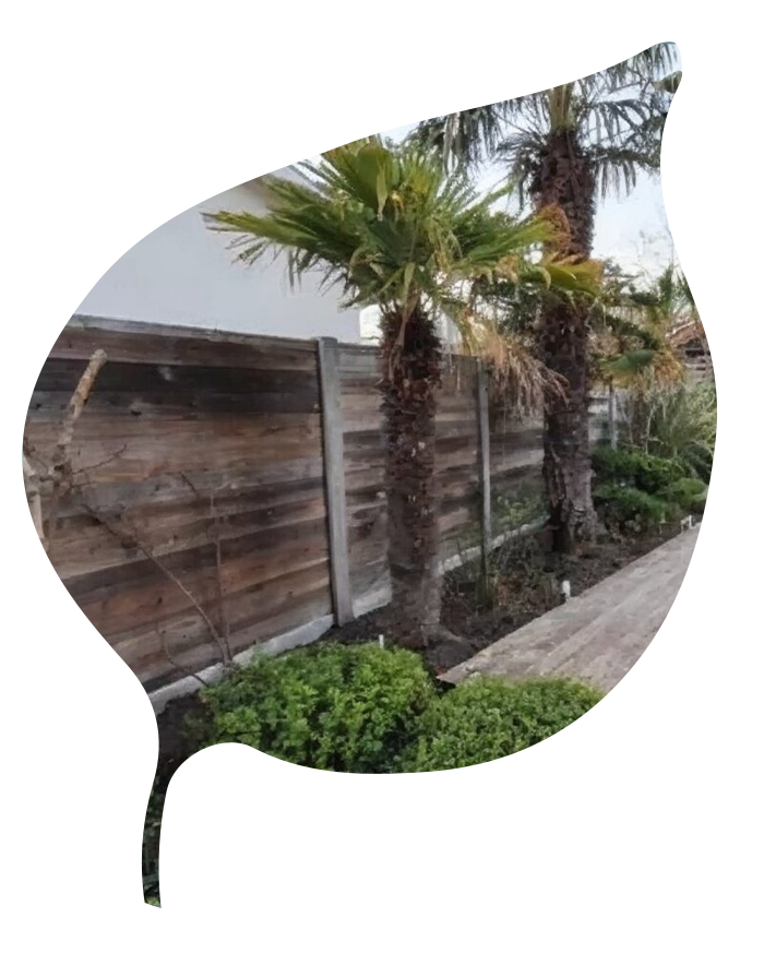 Aménagement de jardin avec terrasse par NC Paysages